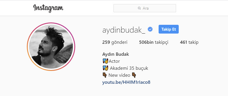 instagram mavi tikli ünlü profili