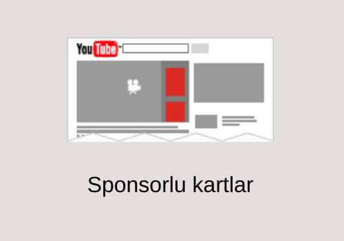 YouTube Sponsorlu Kartlar Modeli